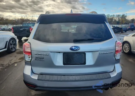 2018 Subaru Forester 2.5I Premium из США, поврежденный, VIN JF2SJAEC4JH445599